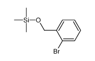 (2-bromophenyl)methoxy-trimethylsilane结构式