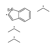 1-benzothiophen-2-yl-tri(propan-2-yl)stannane Structure