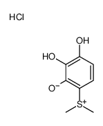 dimethyl-(2,3,4-trihydroxyphenyl)sulfanium,chloride结构式