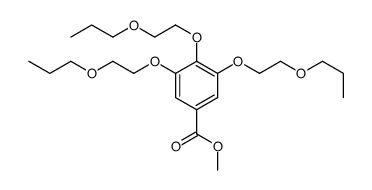 methyl 3,4,5-tris(2-propoxyethoxy)benzoate Structure