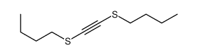 1-(2-butylsulfanylethynylsulfanyl)butane Structure