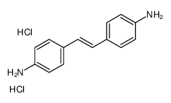 4,4'-vinylenedianilinium dichloride Structure