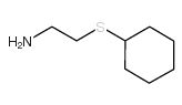 2-(环己基硫代)乙胺结构式