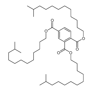 三异三癸基苯-1,2,4-三碳酸酯结构式