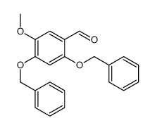5-methoxy-2,4-bis(phenylmethoxy)benzaldehyde结构式