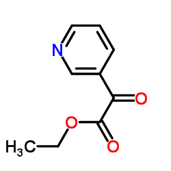 2-氧代-2-(3-吡啶)乙酸乙酯结构式
