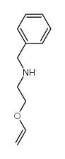 苄基-(2-乙烯基氧基-乙基)-胺结构式