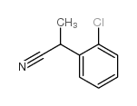 2-(2-chlorophenyl)propanenitrile Structure