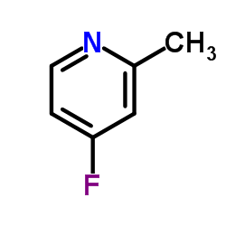 4-氟-2-甲基吡啶结构式