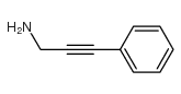 3-苯基丙-2-炔-1-胺结构式
