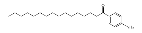 1-(4-Aminophenyl)hexadecan-1-on结构式
