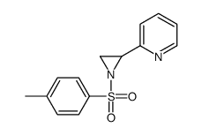 2-[1-(4-methylphenyl)sulfonylaziridin-2-yl]pyridine结构式