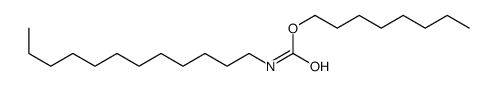 octyl N-dodecylcarbamate Structure