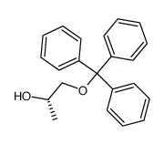 (S)-1-triphenylmethoxypropan-2-ol Structure