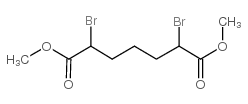 Heptanedioic acid,2,6-dibromo-, 1,7-dimethyl ester structure