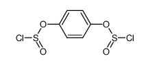 1,4-bis-chlorosulfinyloxy-benzene Structure