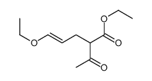 ethyl 2-acetyl-5-ethoxypent-4-enoate结构式