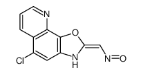 5-chloro-2-(nitrosomethylidene)-3H-[1,3]oxazolo[4,5-h]quinoline Structure
