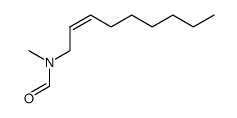 (Z)-N-methyl-N-(non-2-en-1-yl)formamide结构式