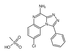 CP-66713甲磺酸盐结构式