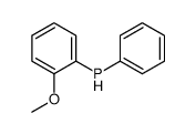 (2-methoxyphenyl)-phenylphosphane Structure