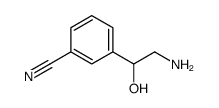 3-(2-氨基-1-羟基乙基)苯甲腈结构式