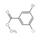 methyl 3-bromo-5-chlorobenzoate Structure