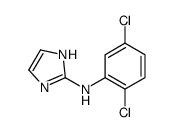 N-(2,5-dichlorophenyl)-1H-imidazol-2-amine结构式