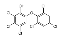 2,3,4-trichloro-6-(2,4,6-trichlorophenoxy)phenol结构式