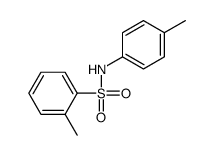 2-甲基-n-(对甲苯)苯磺酰胺结构式