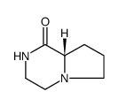 (S)-HEXAHYDRO-PYRROLO[1,2-A]PYRAZIN-1-ONE结构式
