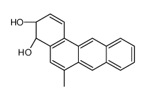 (3S,4S)-6-methyl-3,4-dihydrobenzo[a]anthracene-3,4-diol结构式