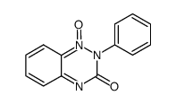 2-phenyl-1,2,4-benzotriazin-3-one 1-oxide结构式