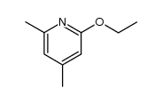 2-ethoxy-4,6-dimethyl-pyridine Structure