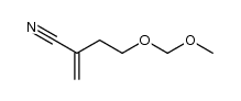 2-cyano-4-methoxymethoxybut-1-ene结构式