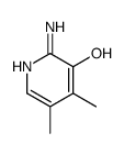 2-氨基-3-羟基-4,5-二甲基吡啶结构式