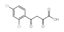 4-(2,4-二氯苯基)-2,4-二氧丁酸结构式