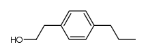 4-N-PROPYLPHENETHYL ALCOHOL Structure