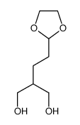 2-[2-(1,3-dioxolan-2-yl)ethyl]propane-1,3-diol结构式