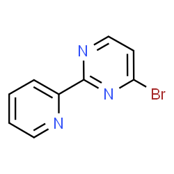 4-溴-2-(吡啶-2-基)嘧啶结构式