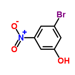 3-溴-5-硝基苯酚结构式