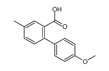 2-(4-methoxyphenyl)-5-methylbenzoic acid结构式