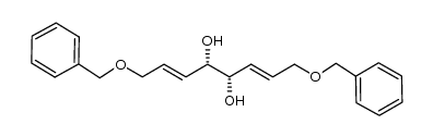 (4S,5S)-1,8-di-O-benzyl-2E,6E-octadiene-1,4,5,8-tetraol结构式
