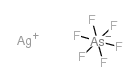 六氟砷化银(V)结构式