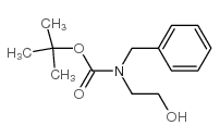 苄基(2-羟乙基)氨基甲酸叔丁酯结构式