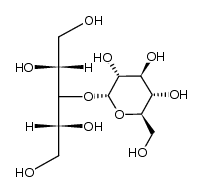 3-O-α-D-glucopyranosyl-D-arabinitol结构式