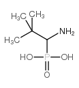 (1-Amino-2,2-dimethylpropyl)phosphonic acid Structure