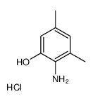 2-amino-3,5-dimethylphenol,hydrochloride结构式