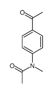 3-(N-甲基乙酰基)苯乙酮结构式