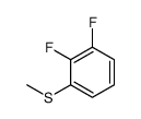 Benzene, 1,2-difluoro-3-(methylthio)- (9CI)结构式